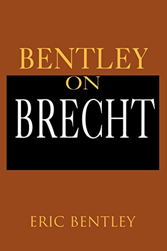 BENTLEY ON BRECHT 2/E