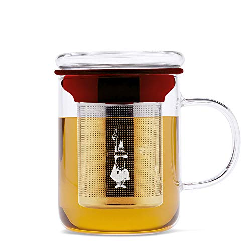 Bialetti Tetera (Mug con infusor), colección Marruecos, cristal