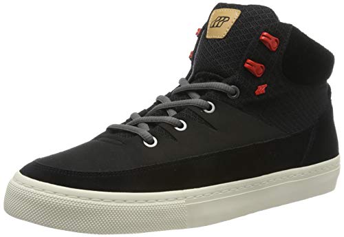 Boxfresh Francker, Zapatillas Hombre, Negro, 43 EU