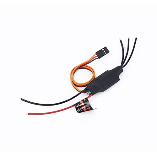 Brushless Esc 12A, Multi Axis Mr.RC 12A Controlador de Velocidad Esc sin escobillas para 250 Four Axis F330 Exquisitamente diseñado y Duradero (Negro)