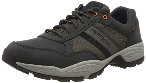 camel active Evolution, Zapatos de Cordones Derby Hombre, Multicolor (Slate/Midgrey/Midnight 04), 40 EU