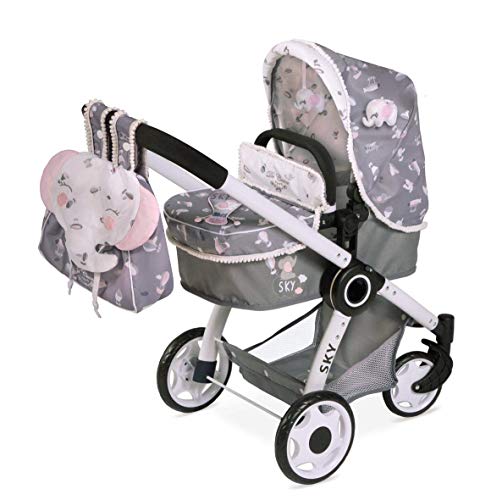 Carro de Muñecas Plegable Sky 3x1 Decuevas 80535