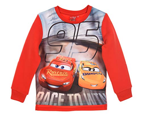 Cars Niños Camiseta de Manga Larga