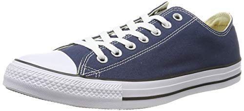 Converse Chuck Taylor All Star Ox, Zapatillas Hombre, Azul (Navy), 44 EU