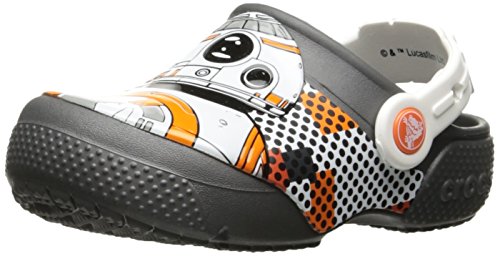 Crocs Fun Lab BB8 Clog, Niños Zueco, Gris (Graphite), 20-21 EU