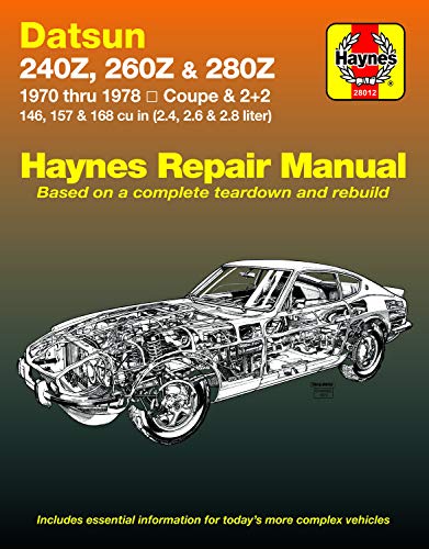 Datsun 240Z, 260Z & 280Z (70 - 78) (USA service & repair manuals)