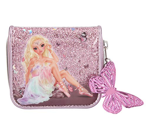 Depesche- Cartera Fantasy Model Ballet, Rosa, Aprox. 3 x 12 x 10 cm (10910)