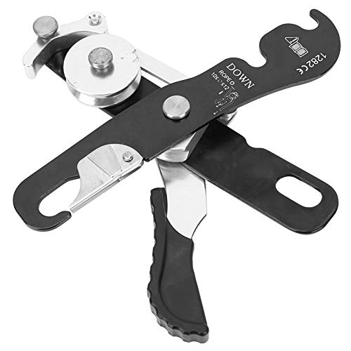 Descenso Escalador Auto-frenado Stop Gear Stop Descender Gear Controles manuales Double Stop Rappelling Belay