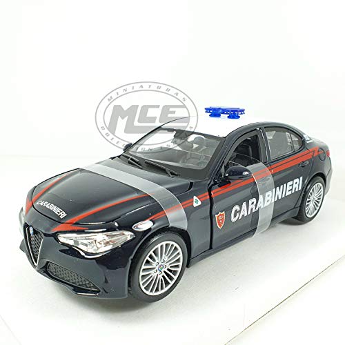 Desconocido 1/24 Coche Car Alfa Romeo Giulia CARABINIERI Italia 2015 BURAGO