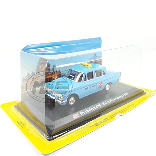 Desconocido 1/43 Taxi Moskvitch 408 Saint Petersburg 1964