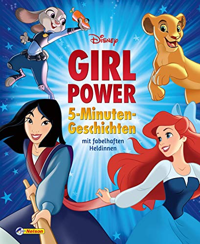 Disney: Girl Power - 5-Minuten-Geschichten mit fabelhaften Heldinnen: Starke Vorlesegeschichten mit ganz viel Mut, Kreativität und Entdeckergeist