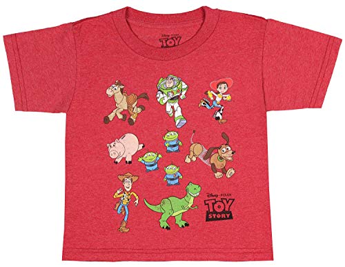 Disney Pixar Toddler Toy Story Shirt Character Toy Lot Graphic T-Shirt