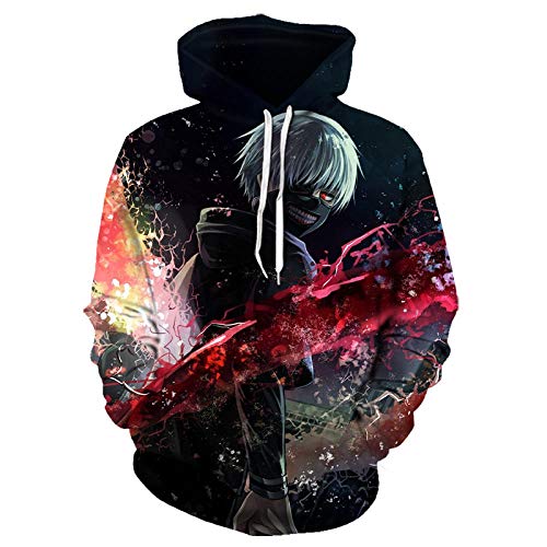 DYWLQ Tokyo Ghoul Hoodies Mens Hooded Pullovers Ken Kaneki Printed Male Hoody 3D Printing Hooded Sweatshirts-02_L