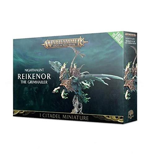 Easy-To-Build Nighthaunt Reikenor the Grimhailer Warhammer Age of Sigmar