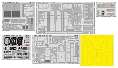 Eduard Big Ed Set 1:32-P-51D-5 (Revell) Accesorios fotograbados, Color Varias. (EDBIG3388)