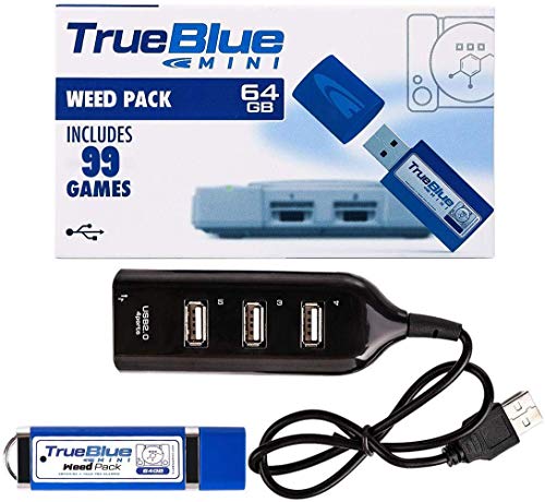 Entrega gratis True Blue Mini Weed Pack 99 Juegos para Playstation Classic, 64 GB