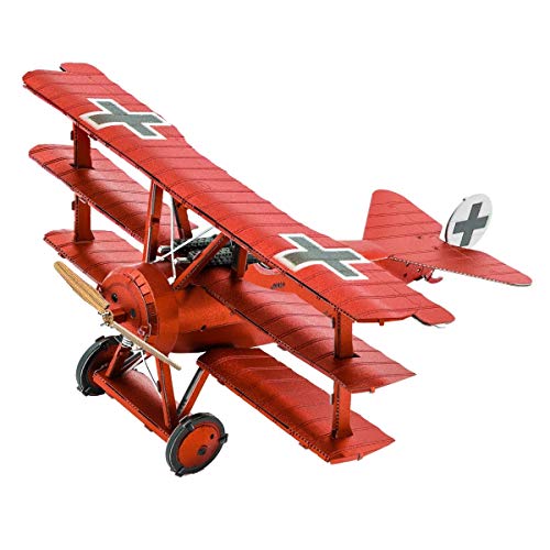 Fascinaciones Metal Tierra Fokker Dr. I Triplane 3D Metal Model Kit