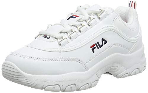 Fila Strada, Zapatillas, Blanco (White), 33 EU