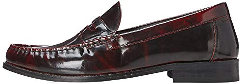 find. Mocasines Clásicos para Hombre, Rojo (Burgundy), 42 EU