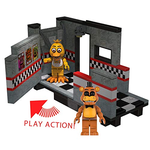 FIVE NIGHTS AT FREDDY'S McFarlane Toys East Hall Medium Construction Set