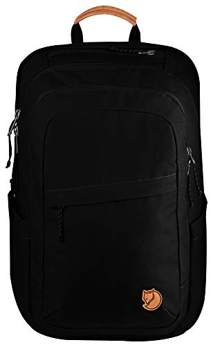 Fjallraven Räven 28 Backpack, Unisex Adulto, Negro, Talla Única