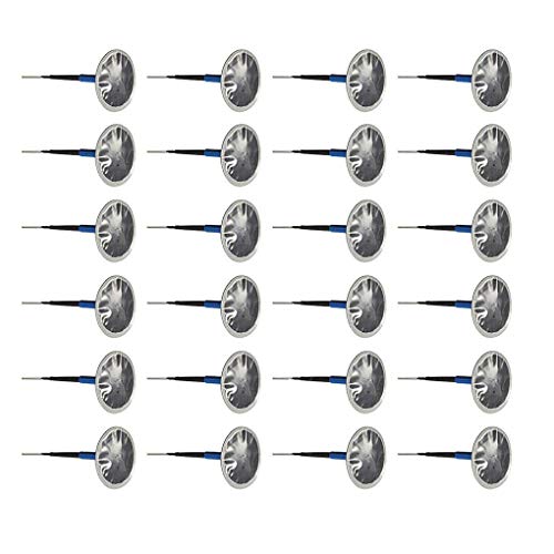 Fornateu 24PCS / Set de vagones Camión de Carga Quad neumáticos de reparación de neumáticos con Cable de 6 mm Enchufe la Seta Universal de neumáticos Kit de Herramientas de reparación