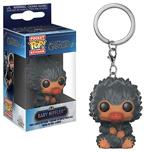 Funko 32770 Pocket POP Llavero: Fantastic Beasts 2: Baby Niffler (gris), Multi