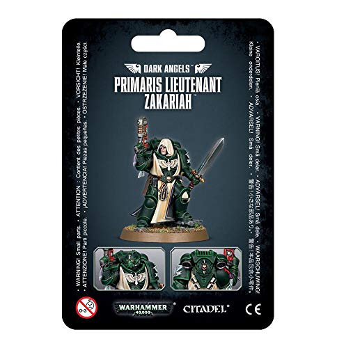 Games Workshop-Miniatura Dark Angels Primaris Teniente Zakariah (99070101028)