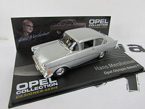 Générique Opel Olympia Rekord P1 HANS MERSHEIMER 1:43 Scale -réf 123