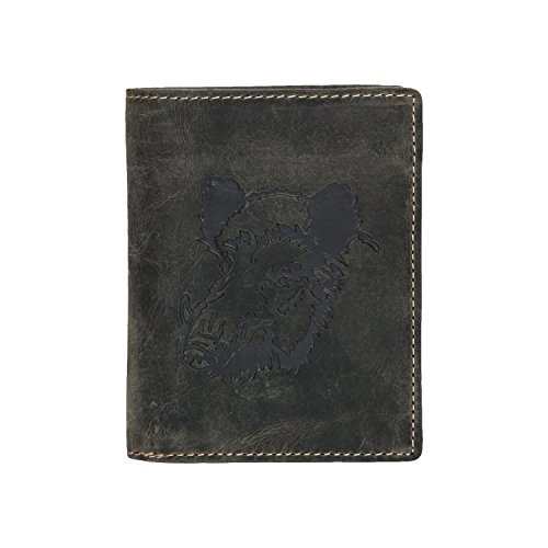 Greenburry 1701-Wild Boar-30 - Monedero, color verde