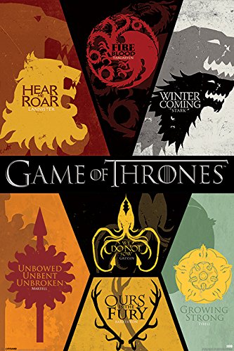 Grupo Erik - Póster Game of Thrones Sigils, 61x91,5 cm