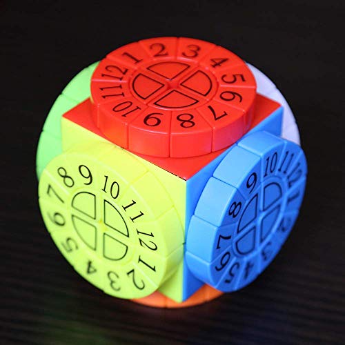 H-O Speed ​​Dice 3D Puzzle Juego Time Machine, Time Machine Composite Structure Shaped Cube Challenge