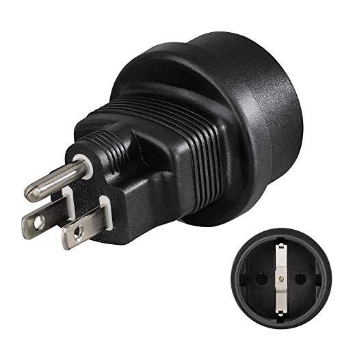 Hama 108880 - Adaptador internacional, negro