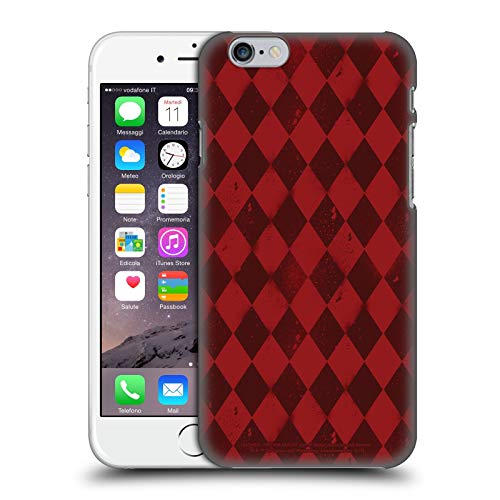 Head Case Designs Oficial Batman: Arkham Knight Harley Quinn Pattern Graphics Carcasa rígida Compatible con Apple iPhone 6 / iPhone 6s