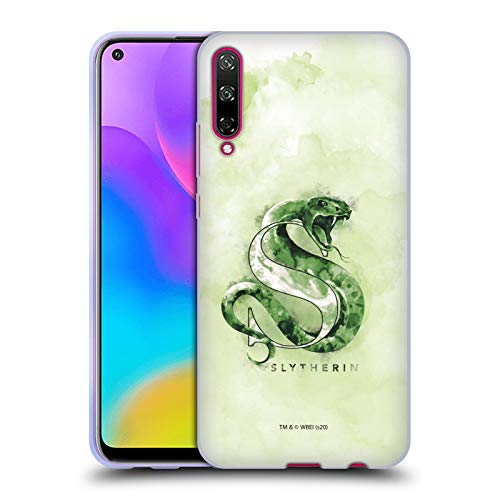 Head Case Designs Oficial Harry Potter Slytherin Reliquias de la Muerte XVI Carcasa de Gel de Silicona Compatible con Huawei Honor Play 3