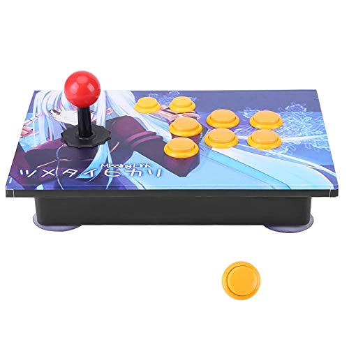 HEEPDD Arcade Game Controller Fighting Stick Joystick Gamepads con USB para PC Arcade Game Android Smartphone TV