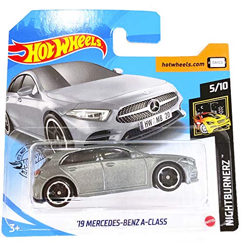 Hot Wheels '19 Mercedes Benz A-Class Night Burnerz 5/10 2020 (194/250) Short Card