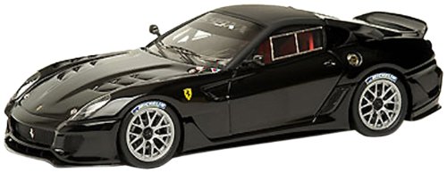 Hotwheels Elite - Ferrari 599 xx, negro (T6264) escala 1/43