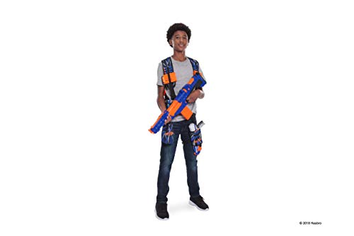 Jazwares- Nerf Elite Mobile Gear Pack, Color Negro, Talla única (Hasbro NER0160)