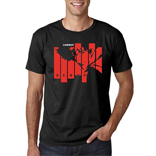 Jazz Bebop Cowboy - Camiseta Hombre Manga Corta (M)