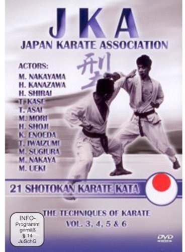 JKA Japan Karate Association - 21 Shotokan Kata [Alemania] [DVD]