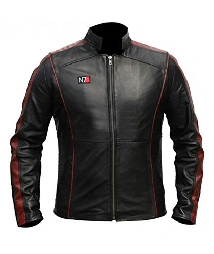 JNJ - Chaqueta - Chaqueta - para hombre Negro Negro ( L/pecho = 107 cm entre 112 cm