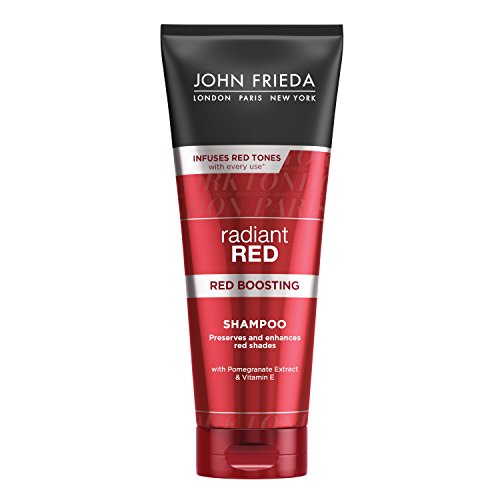 John Frieda Radiant Red Boosting Champú para cabello rojo, 250 ml