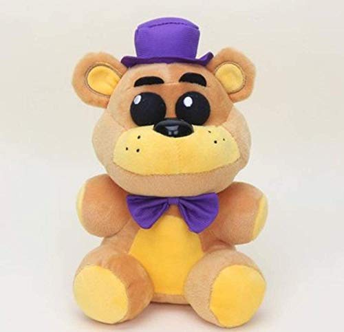 Juguete de Peluche Five Nights at Freddy 4 Series Doll 25cm Animal de Dibujos Animados Divertido Muñeco de Oso púrpura Decoración Familiar PToy Niños Cumpleaños