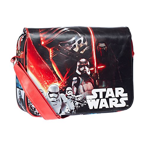 Karactermania Star Wars Lightsaber Bolso Bandolera, 37 cm, Rojo