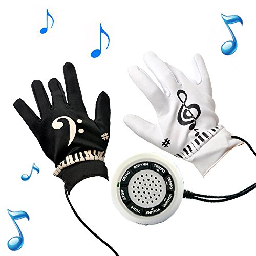 KIKAR Piano électrique de gants Taille moyenne)-Cadeau amusant pour adolescents et adultes !