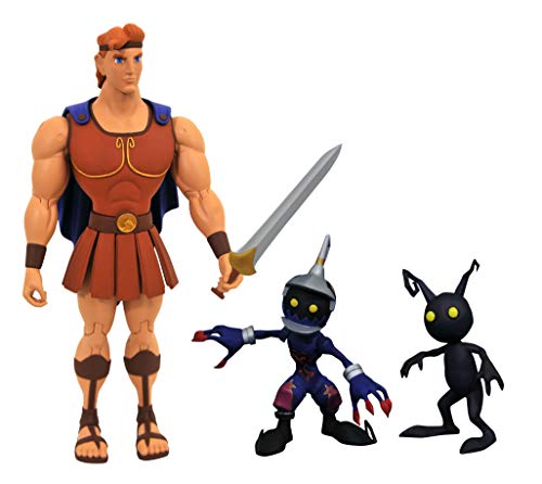 Kingdom Hearts 3: Hercules & Pearl Dusk Soldier and Shadow Select Action Figure