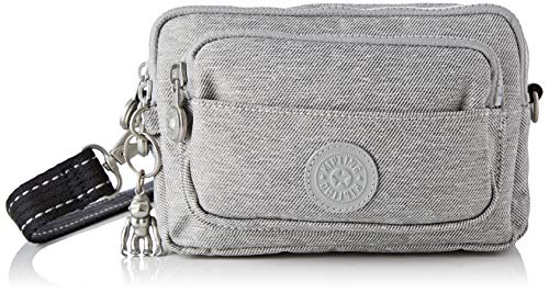 Kipling - Multiple, Bolsos bandolera Mujer, Gris (Chalk Grey), 20x13x7.5 cm (B x H T)