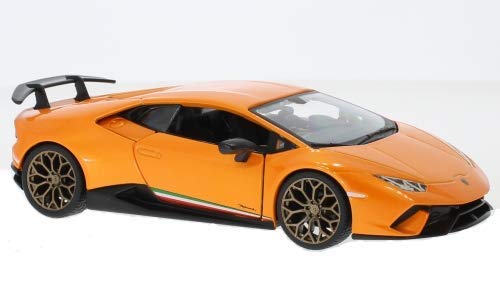 Lamborgihini Huracan Performance Coupe Naranja Modelo a partir de 2014 Versión a partir de 2017 1/24 Bburago Modelo Coche