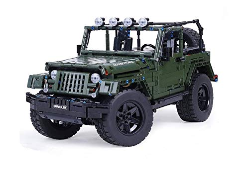 LCZMQRCLMZRQ Jeeps Wranglerr Robin Hood SUV Modelo City Car Kits Juguetes ladrillo para niños Bloques de construcción DIY vehículo Todoterreno